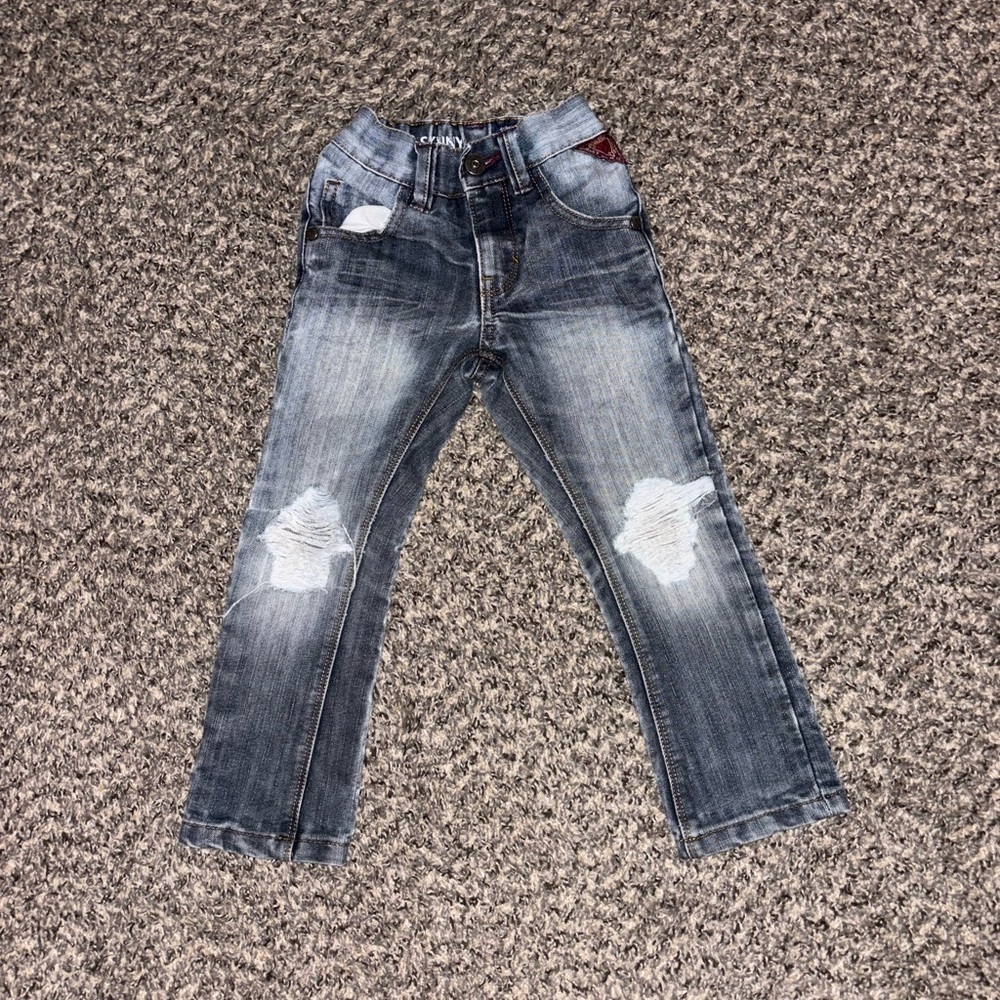 Next Kids' Distressed Blue Jeans Size 3 Years